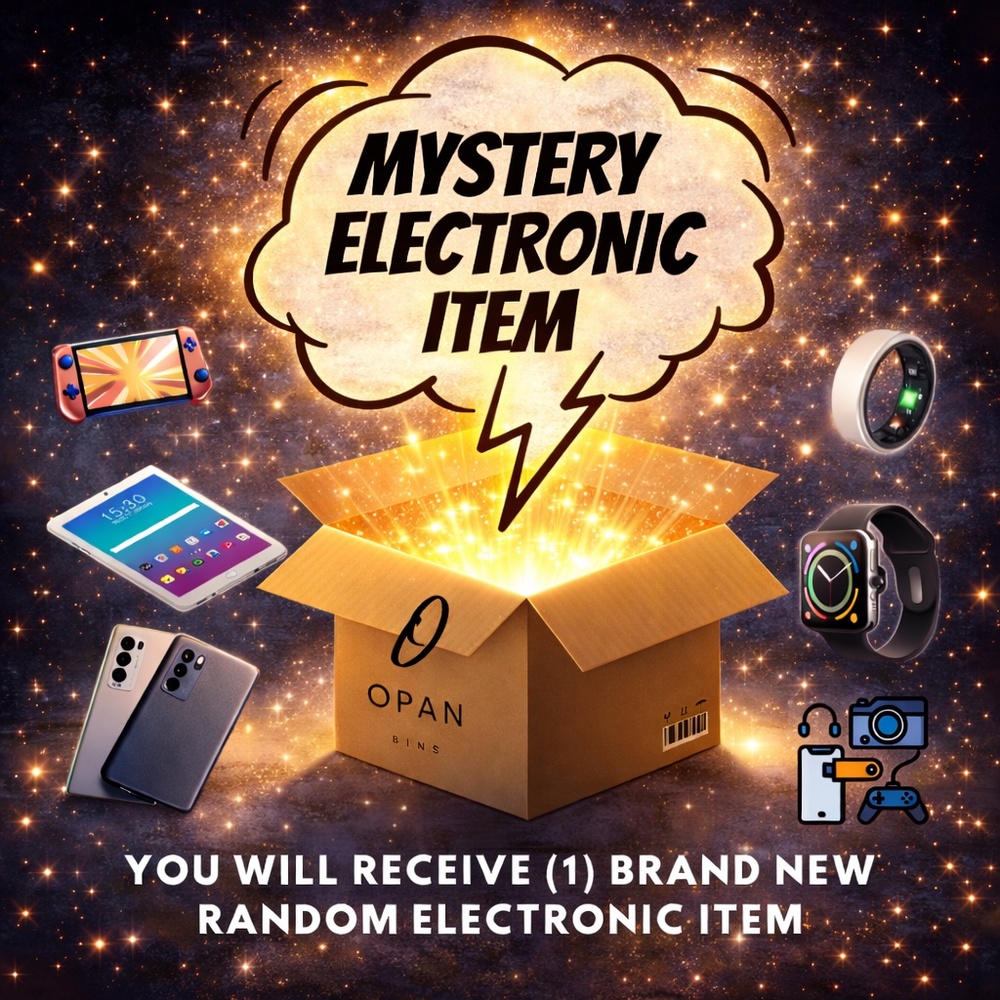 (1) NEW Mystery Random Electronic Item 3/2